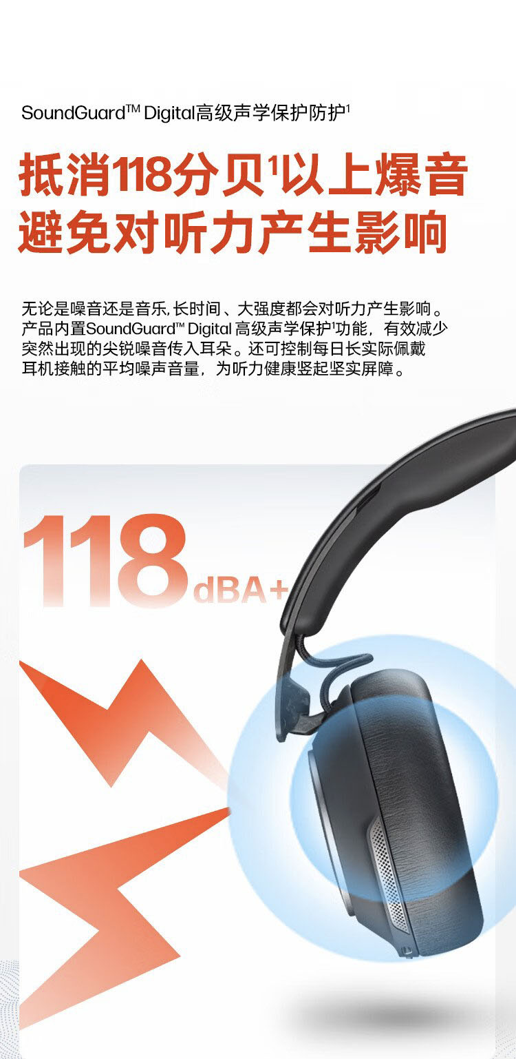 Poly Voyager Surround 80UC头戴式蓝牙耳机 Poly Voyager Surround 80UC头戴式蓝牙耳机